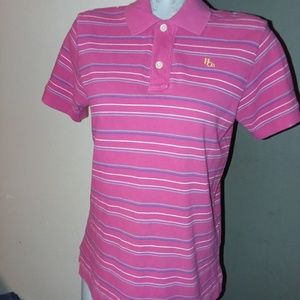 Women polo shirt by Hollister  size S